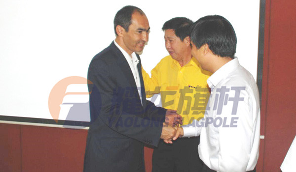 耀龍不銹鋼旗桿廠家直銷，奧運(yùn)會世博會大運(yùn)會指定供應(yīng)商